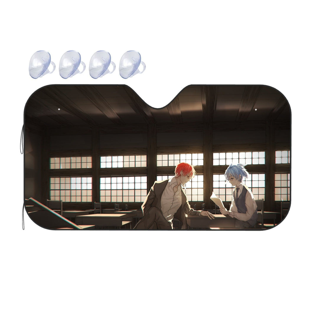 Karma and Nagisa  Car Sunshade