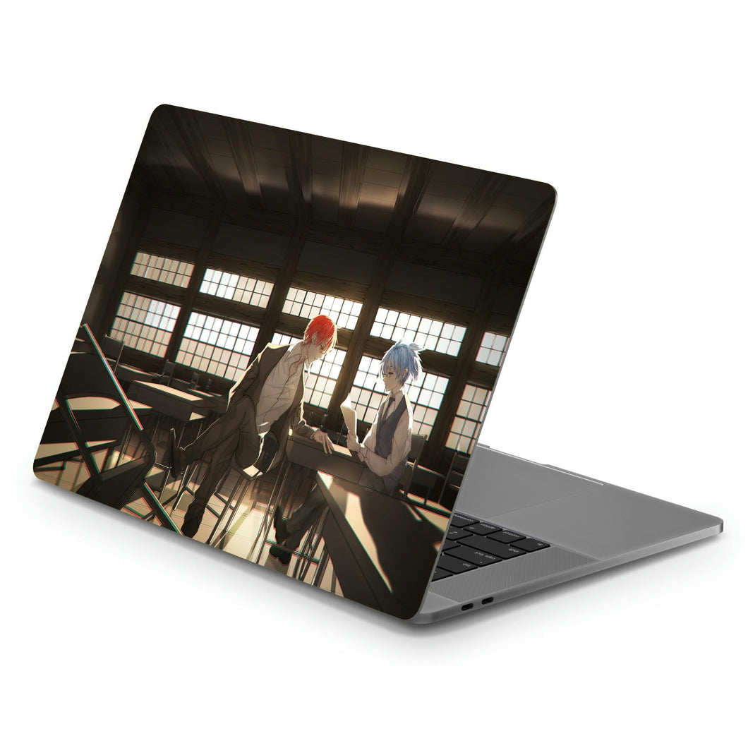 Karma and Nagisa  Macbook Skin