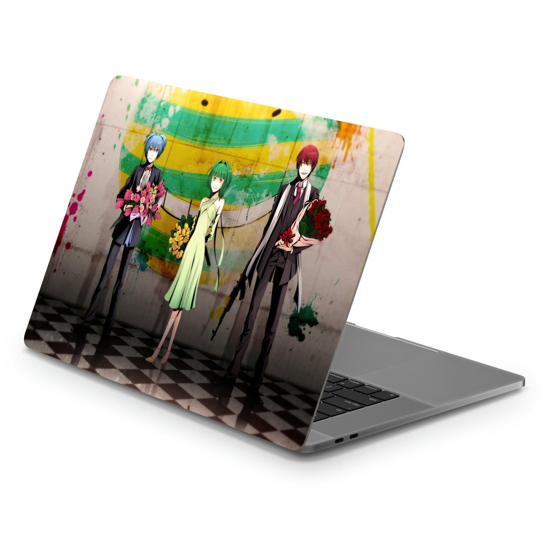 Karma,Nagisa and Kaede  Macbook Skin