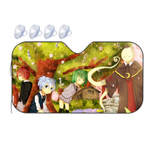 Load image into Gallery viewer, Karma,Nagisa,Kaede and Koro-sensei  Car Sunshade
