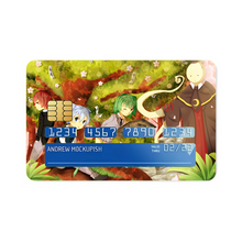 Load image into Gallery viewer, Karma,Nagisa,Kaede and Koro-sensei  Credit Card Skins (4-in-1 Pack)
