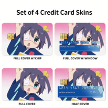 Load image into Gallery viewer, kawai rikka  Credit Card Skins (4-in-1 Pack)
