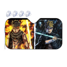 Load image into Gallery viewer, Kawaki and Boruto  Car Sunshade
