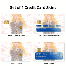 Load image into Gallery viewer, Kawori Miyazono  Credit Card Skins (4-in-1 Pack)

