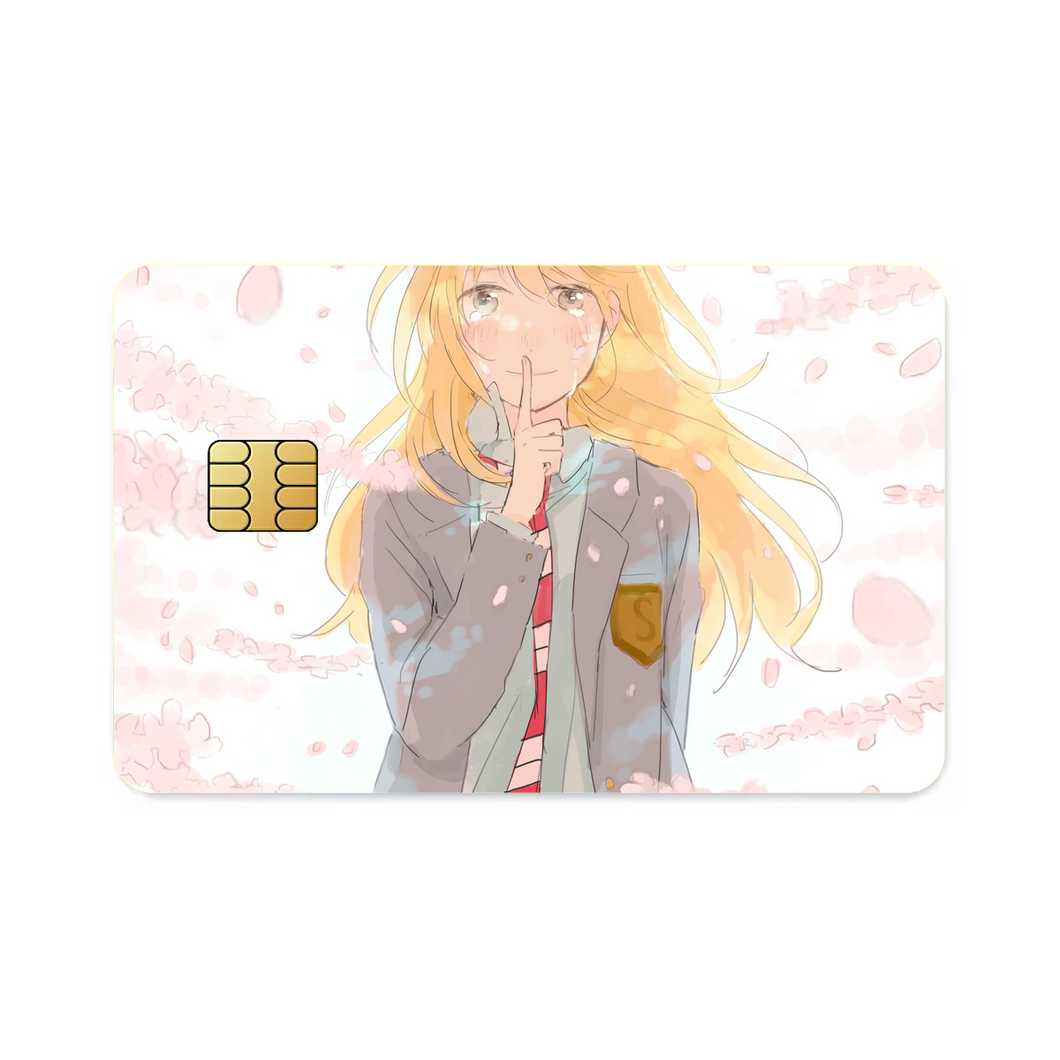 Kawori Miyazono  Credit Card Skins (4-in-1 Pack)