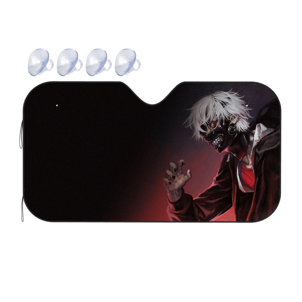 Ken Kaneki - Mask  Car Sunshade