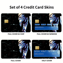Load image into Gallery viewer, Kenpachi Zaraki (Bleach)  Credit Card Skins (4-in-1 Pack)
