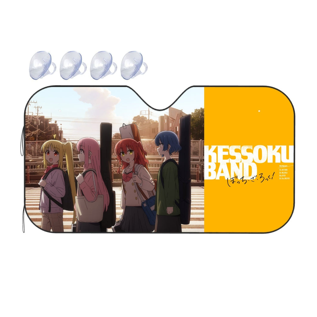 Kessoku Band | Bocchi the Rock!  Car Sunshade
