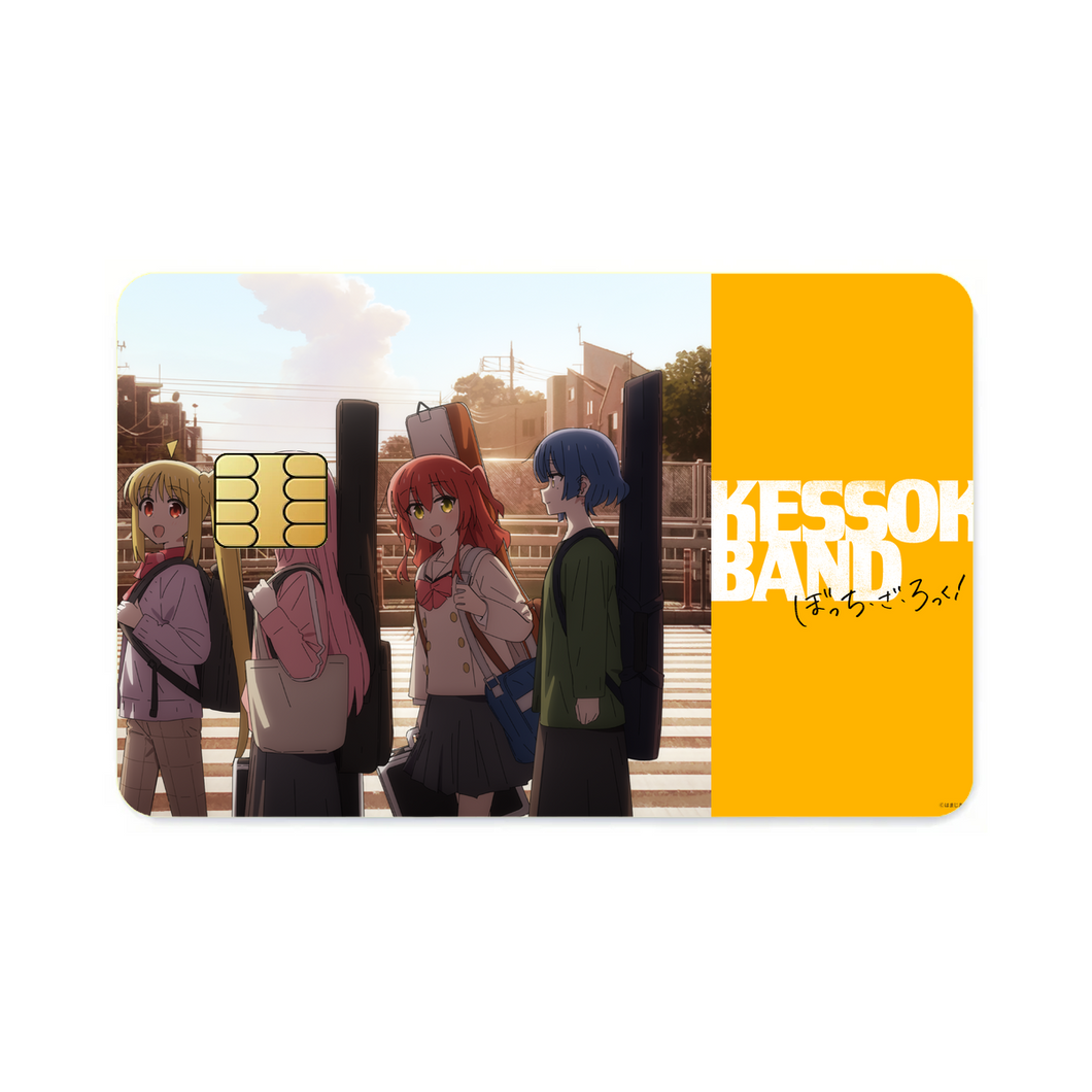 Kessoku Band | Bocchi the Rock!  Credit Card Skins (4-in-1 Pack)