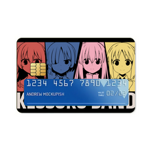 Load image into Gallery viewer, Kessoku Band | Bocchi the Rock!  Credit Card Skins (4-in-1 Pack)
