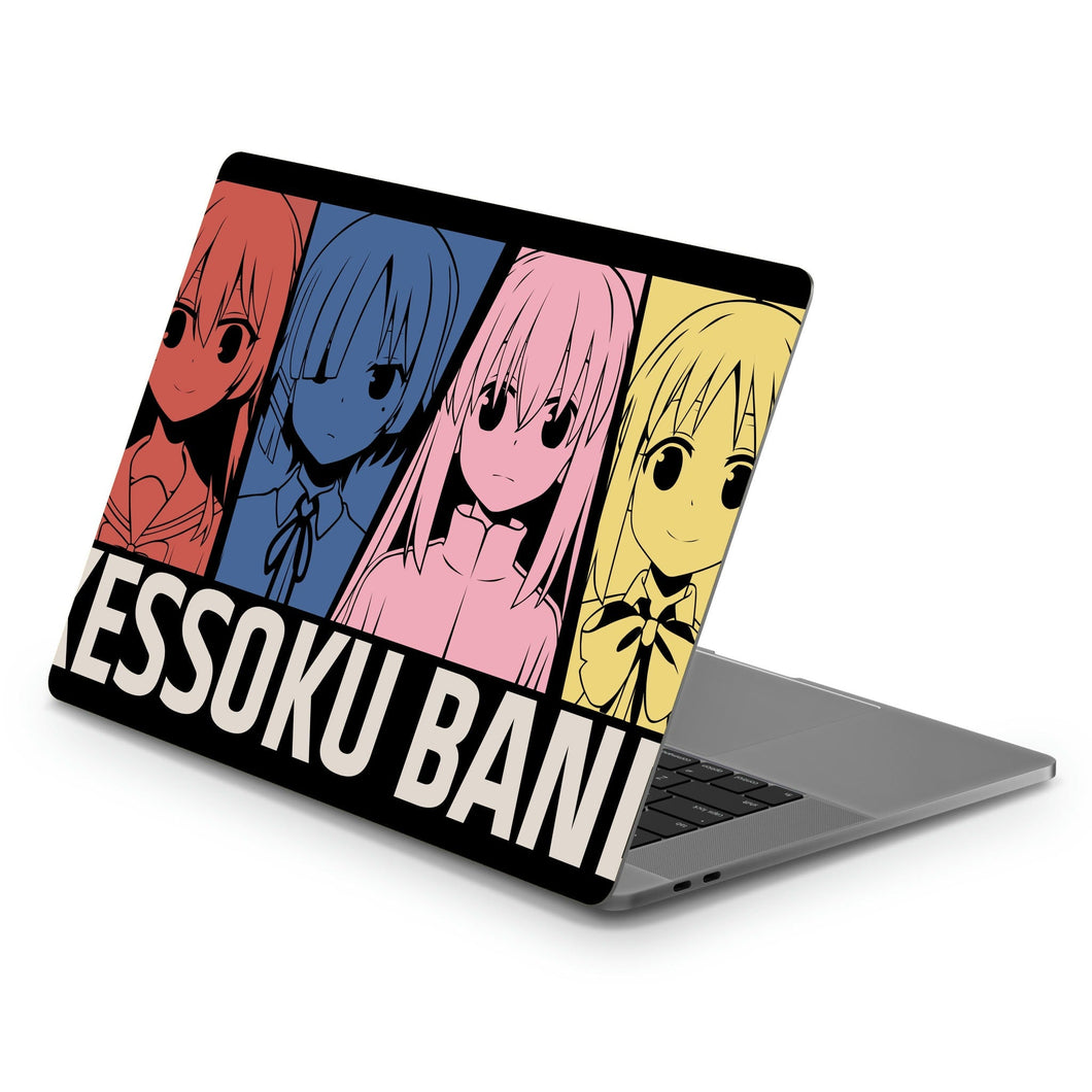 Kessoku Band | Bocchi the Rock!  Macbook Skin