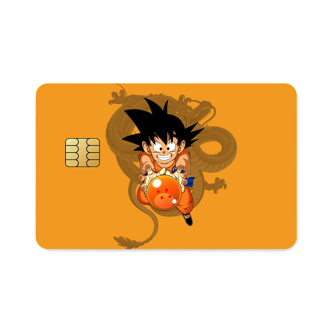 Kid Goku  Credit Card Skins (4-in-1 Pack)