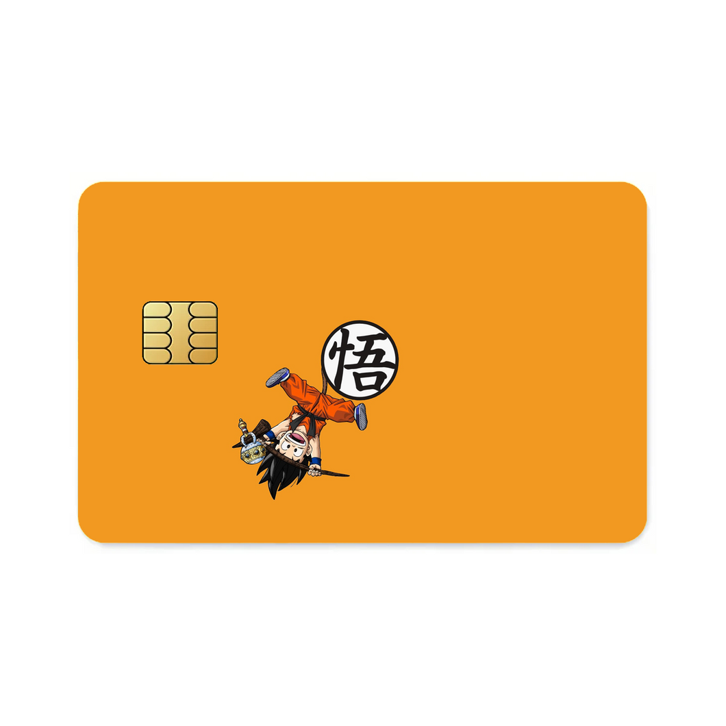 Kid Goku Credit Card Skins (4-in-1 Pack)