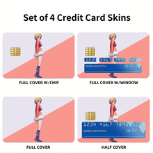 Load image into Gallery viewer, Kikyou Kushida  Credit Card Skins (4-in-1 Pack)
