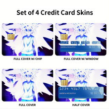 Load image into Gallery viewer, Killua Zoldyck  Credit Card Skins (4-in-1 Pack)
