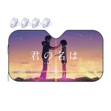 Load image into Gallery viewer, Kimi no na wa  Car Sunshade
