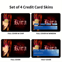 Load image into Gallery viewer, Kira Credit Card Skins (4-in-1 Pack)
