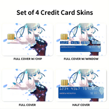 Load image into Gallery viewer, Kirari Momobami Credit Card Skins (4-in-1 Pack)
