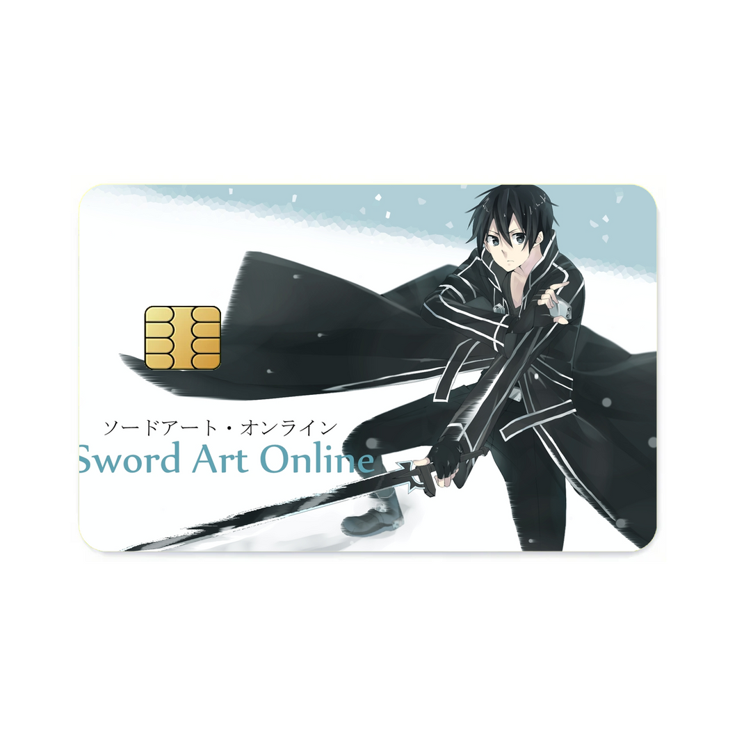 Kirigaya Kazuto Credit Card Skins (4-in-1 Pack)