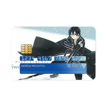 Load image into Gallery viewer, Kirigaya Kazuto Credit Card Skins (4-in-1 Pack)
