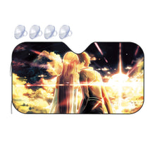 Load image into Gallery viewer, Kirito and Asuna Car Sunshade
