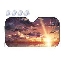 Load image into Gallery viewer, Kirito and Asuna Car Sunshade
