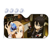 Load image into Gallery viewer, Kirito and Asuna  Car Sunshade
