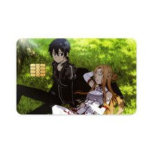 Load image into Gallery viewer, Kirito and Asuna  Credit Card Skins (4-in-1 Pack)
