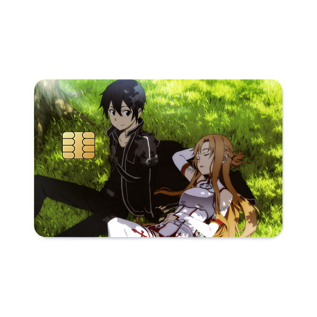 Kirito and Asuna  Credit Card Skins (4-in-1 Pack)