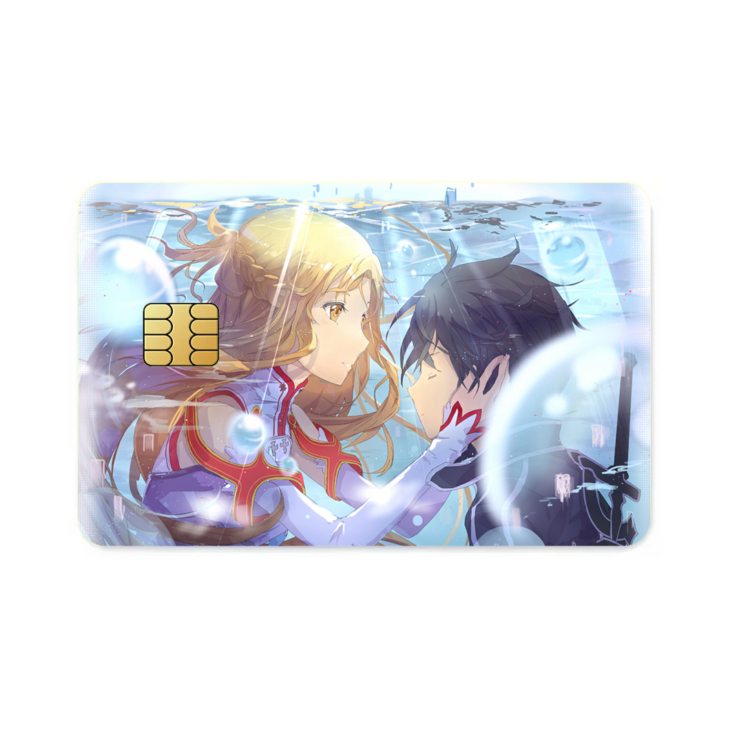 Kirito and Asuna  Credit Card Skins (4-in-1 Pack)