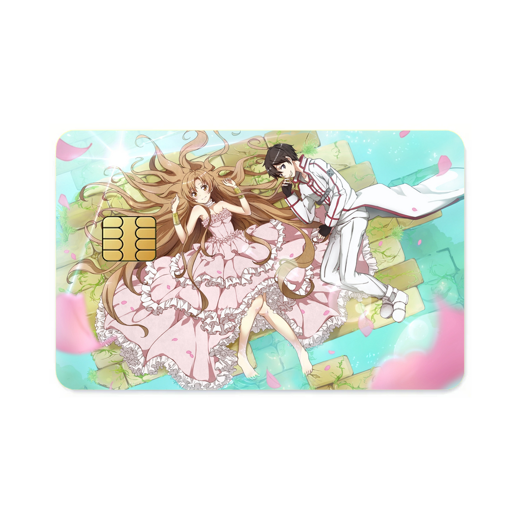 Kirito and Asuna  Credit Card Skins (4-in-1 Pack)