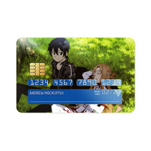 Load image into Gallery viewer, Kirito and Asuna  Credit Card Skins (4-in-1 Pack)

