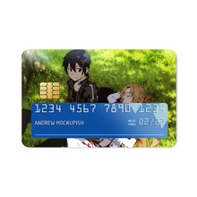 Load image into Gallery viewer, Kirito and Asuna  Credit Card Skins (4-in-1 Pack)
