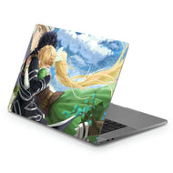 Kirito and Leafa  Macbook Skin