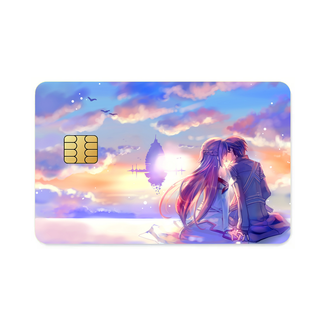 Kirito & Asuna  Credit Card Skins (4-in-1 Pack)