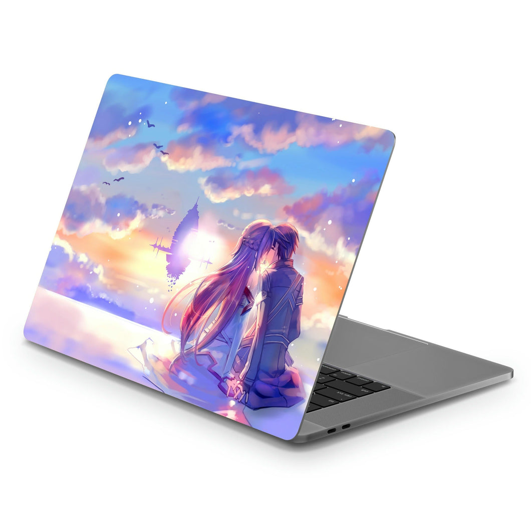 Kirito & Asuna  Macbook Skin