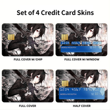 Load image into Gallery viewer, kirito blacksword  Credit Card Skins (4-in-1 Pack)
