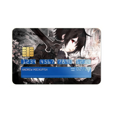 Load image into Gallery viewer, kirito blacksword  Credit Card Skins (4-in-1 Pack)
