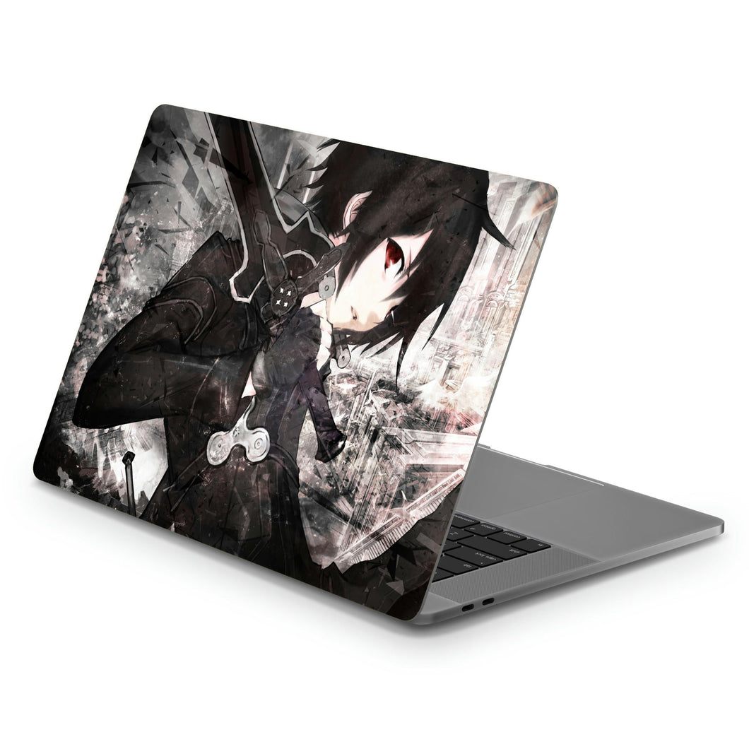 kirito blacksword  Macbook Skin