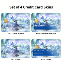 Load image into Gallery viewer, Kirito  Credit Card Skins (4-in-1 Pack)
