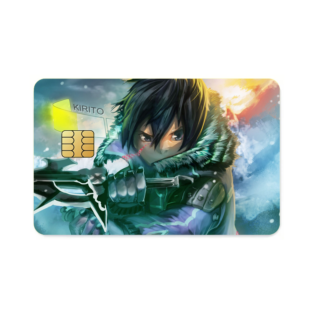 Kirito Credit Card Skins (4-in-1 Pack)