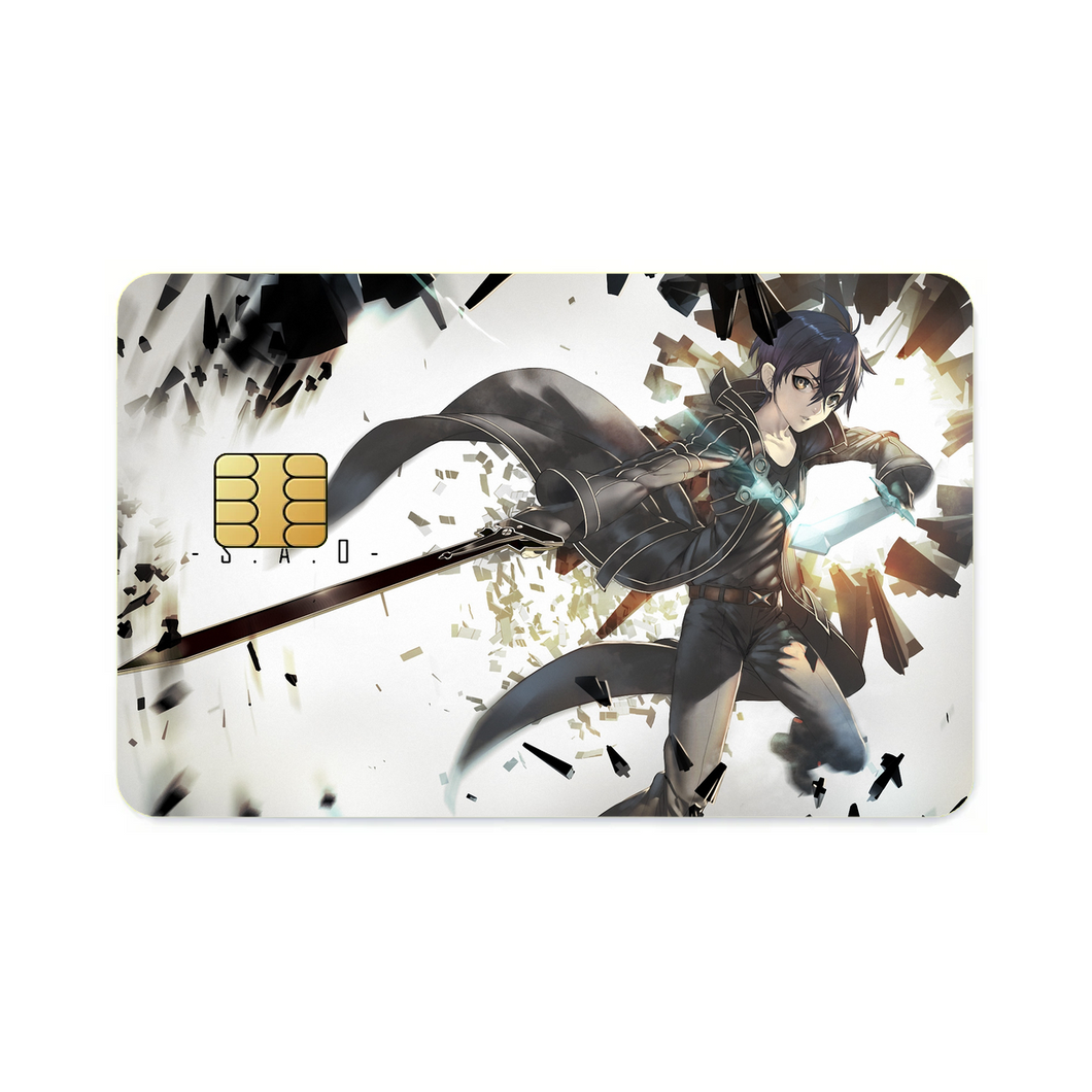 Kirito Credit Card Skins (4-in-1 Pack)