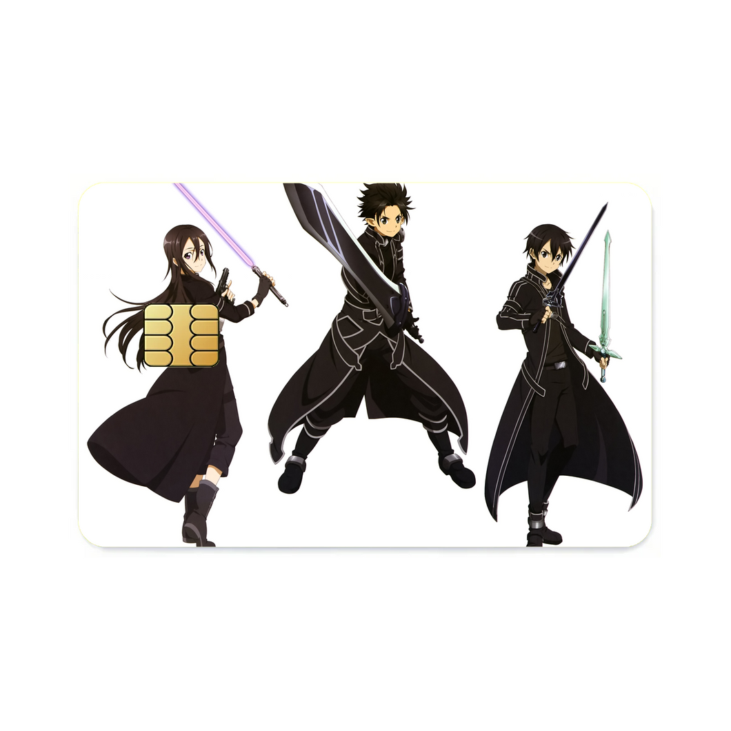 Kirito  Credit Card Skins (4-in-1 Pack)
