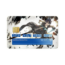 Load image into Gallery viewer, Kirito Credit Card Skins (4-in-1 Pack)
