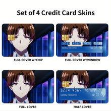 Load image into Gallery viewer, Kiyotaka AYANOKOUJI Credit Card Skins (4-in-1 Pack)
