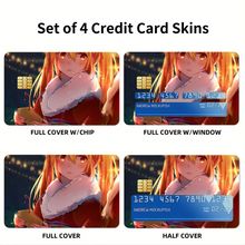 Load image into Gallery viewer, Kobayashi, I love you.  Credit Card Skins (4-in-1 Pack)
