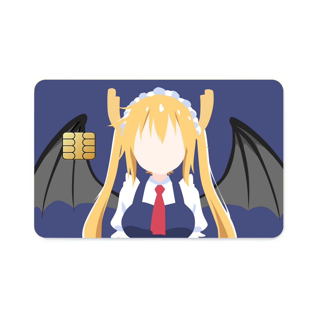Kobayashi's Dragon Maid Minimalist  Credit Card Skins (4-in-1 Pack)