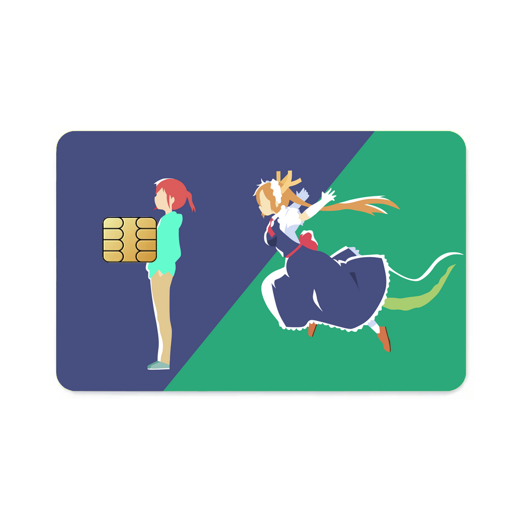 Kobayashi-san Chi no Maid Dragon Minimaist  Credit Card Skins (4-in-1 Pack)