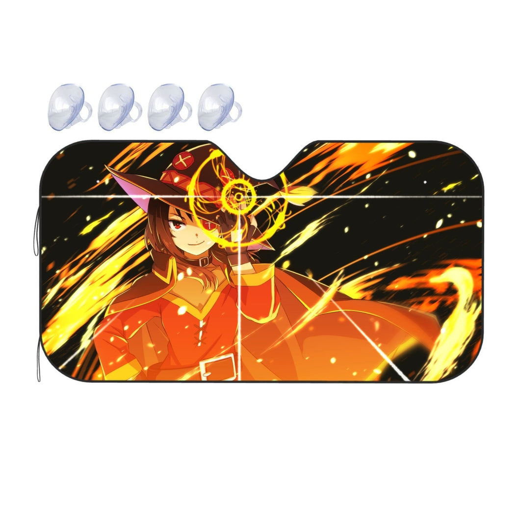 KonoSuba - God’s blessing on this wonderful world!!  Car Sunshade