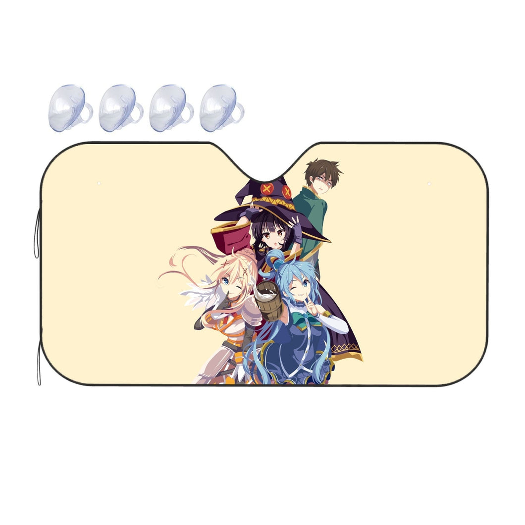 KonoSuba - God’s blessing on this wonderful world!!  Car Sunshade
